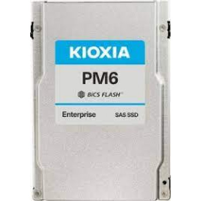 KIOXIA PM6-V Series KPM61VUG1T60 - Solid state drive - 1600 GB - internal - 2.5" - SAS 22.5Gb/s
